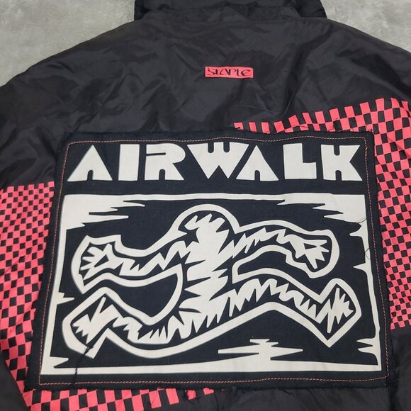 Airwalk x Jeff Staple Collab Button Jacket Black Red Size‎ Small - Picture 9 of 9